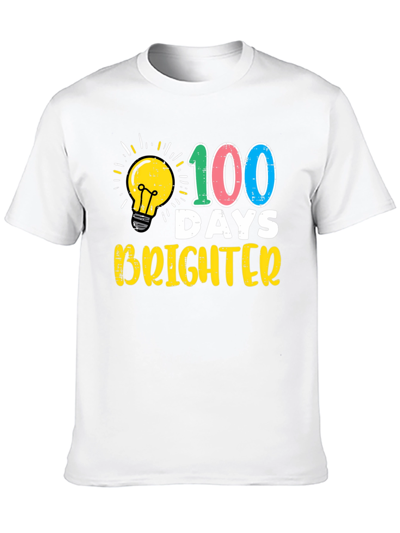 100 Days Brighter Teacher T-Shirt