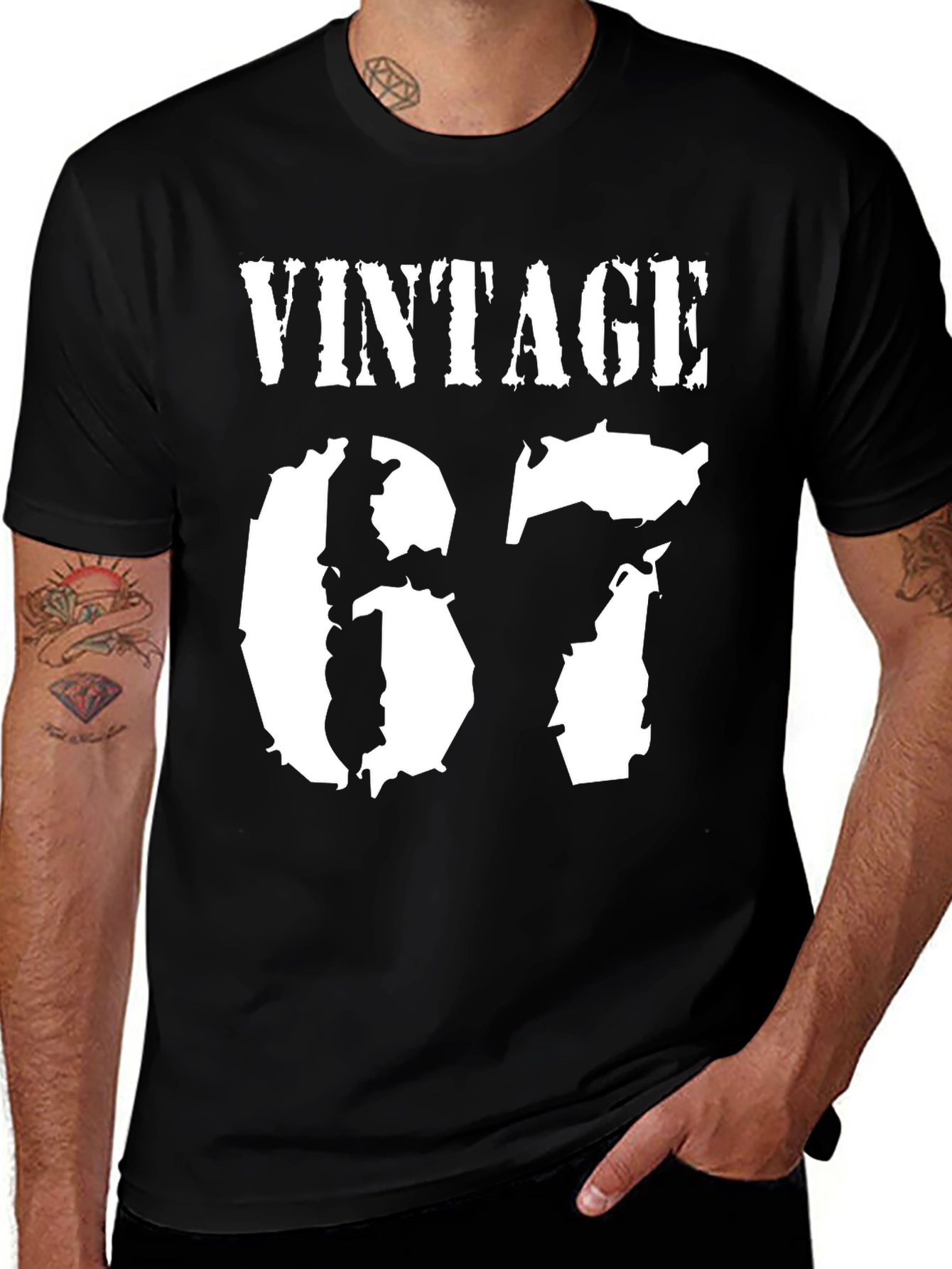 Vintage 67 Graphic Tee - Classic Birthday Gift