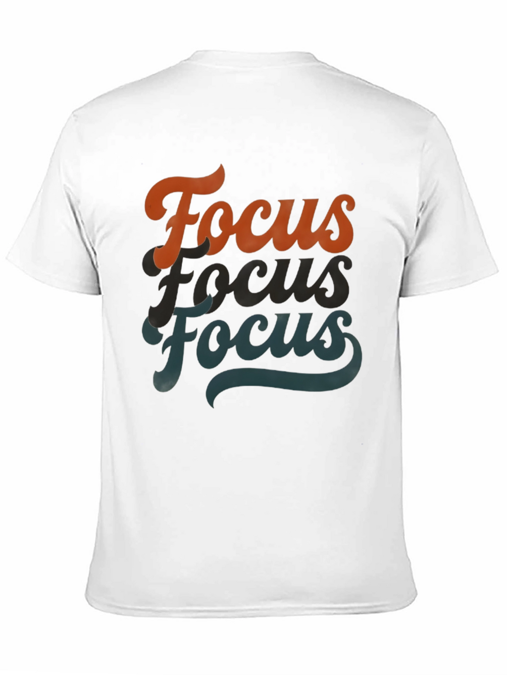 Focus Retro Graphic Tee - Black T-Shirt