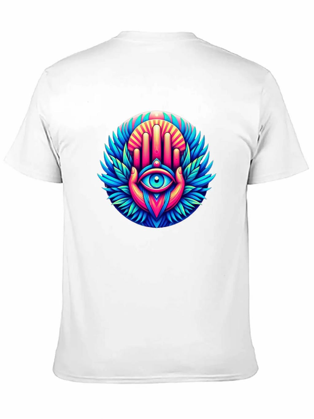 Khmissa Vibration Unisex Short Sleeve Soft Cotton T-Shirt – Casual Everyday Wear