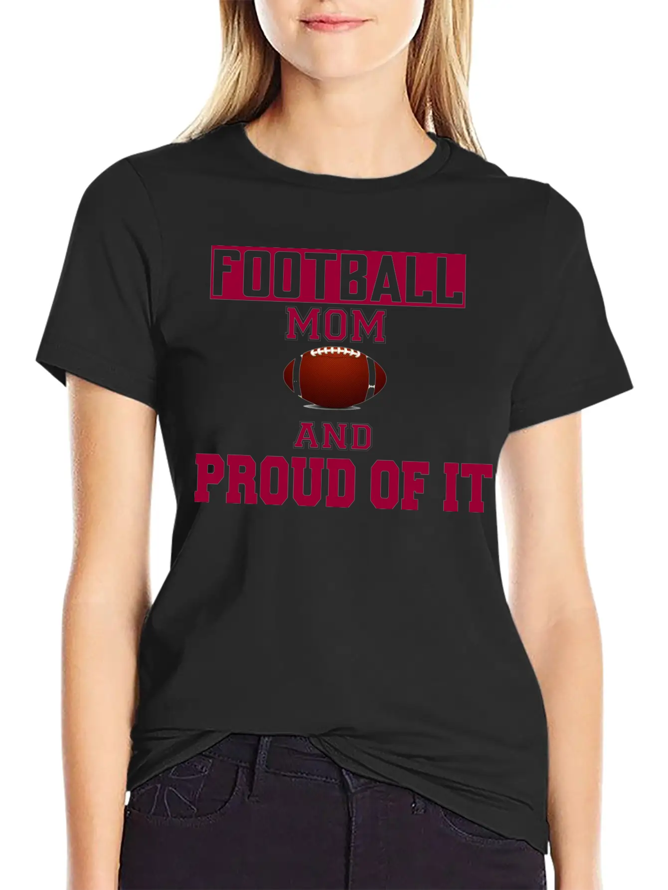 Kickoff Couture A Football Mom's Wardrobe Proud Stylish Everyday T-Shirt – Unisex Basic Cotton Tee