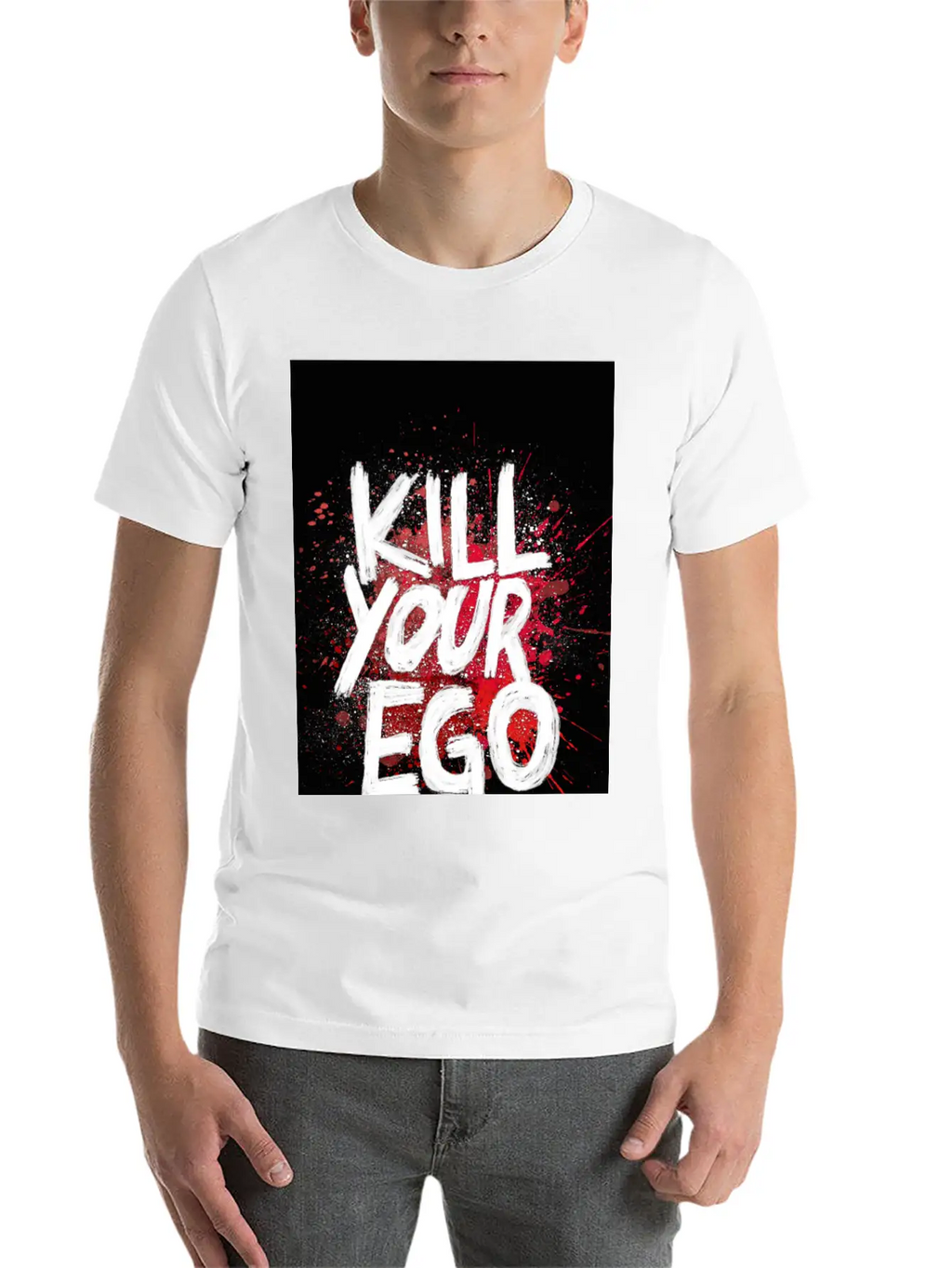 Kill Your Ego - Poster Unisex Casual T-Shirt – Clean Design For Daily Comfort