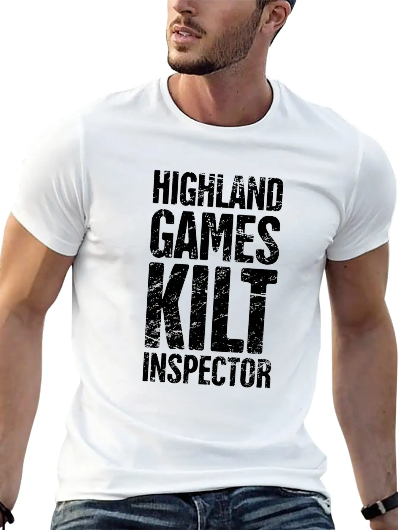 Kilt - Highland Games Scotland Renaissance Unisex Casual T-Shirt – Clean Design For Daily Comfort