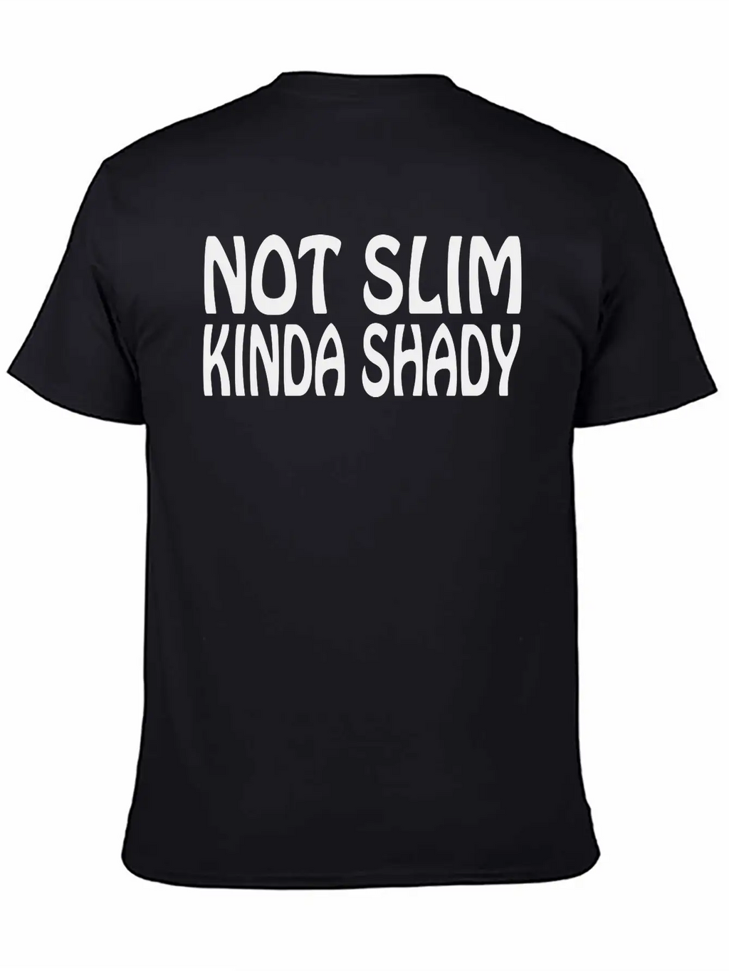 Kinda Shady Unisex Short Sleeve Soft Cotton T-Shirt – Casual Everyday Wear