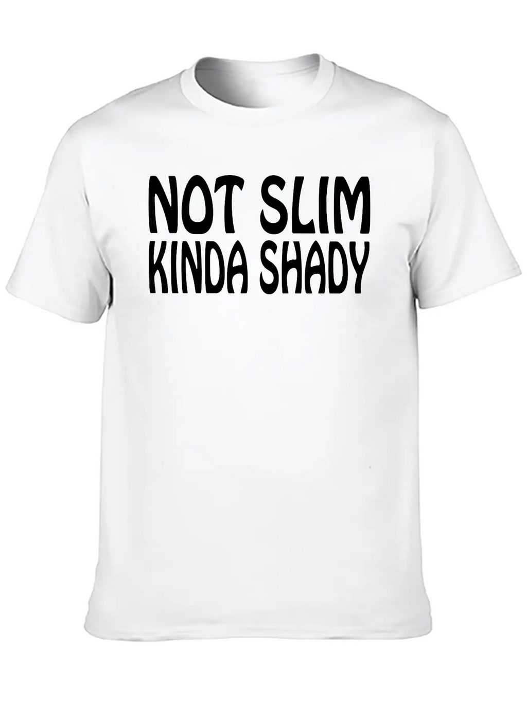 Kinda Shady Unisex Short Sleeve Soft Cotton T-Shirt – Casual Everyday Wear