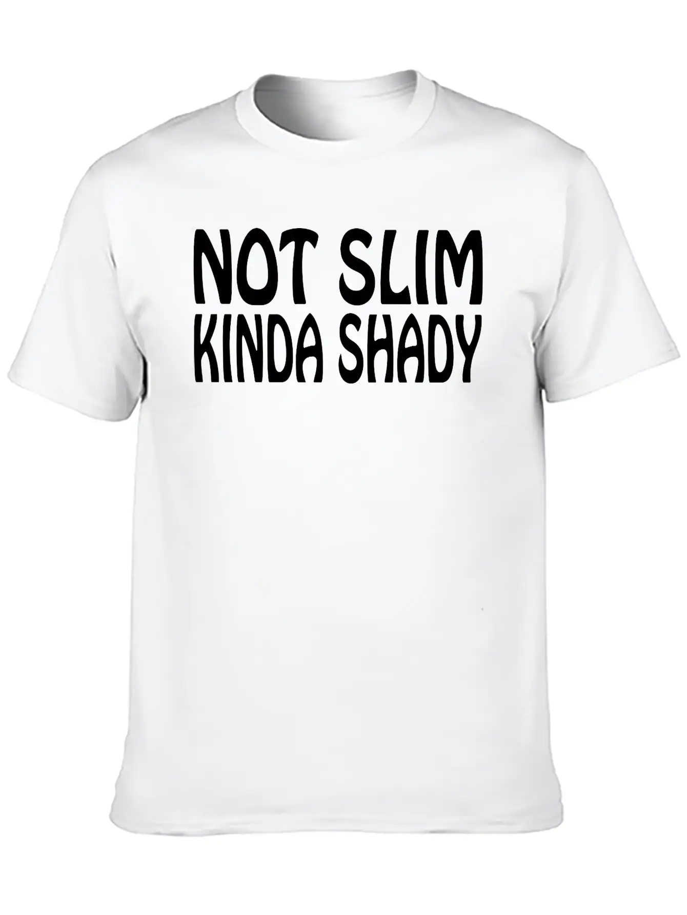 Kinda Shady Unisex Short Sleeve Soft Cotton T-Shirt – Casual Everyday Wear