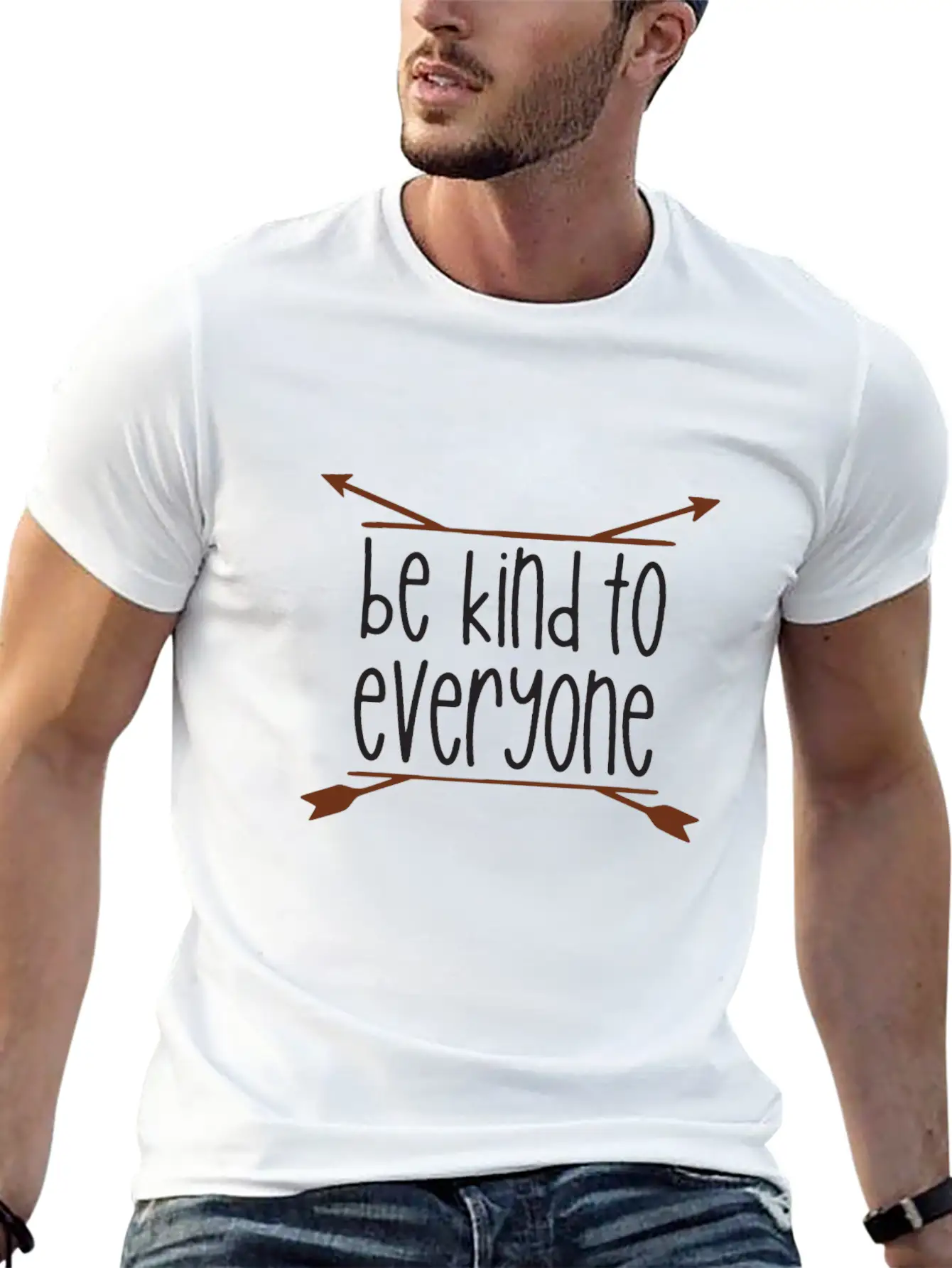 Kindness Be Kind To Everyone Unisex Casual T-Shirt – Clean Design For Daily Comfort