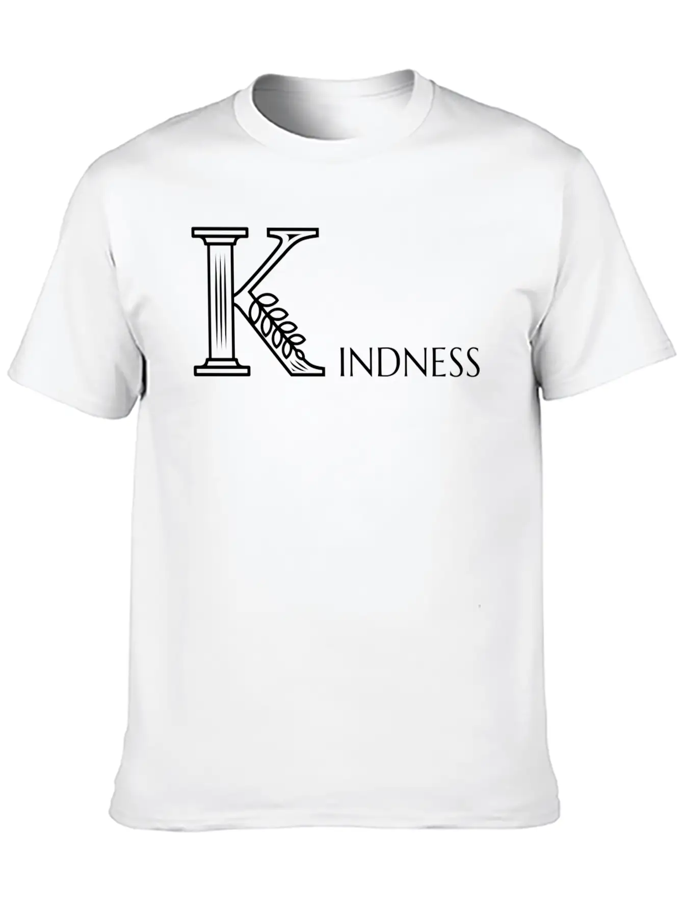 Kindness Casual Graphic T-Shirt – Simple And Comfortable Daily Wear