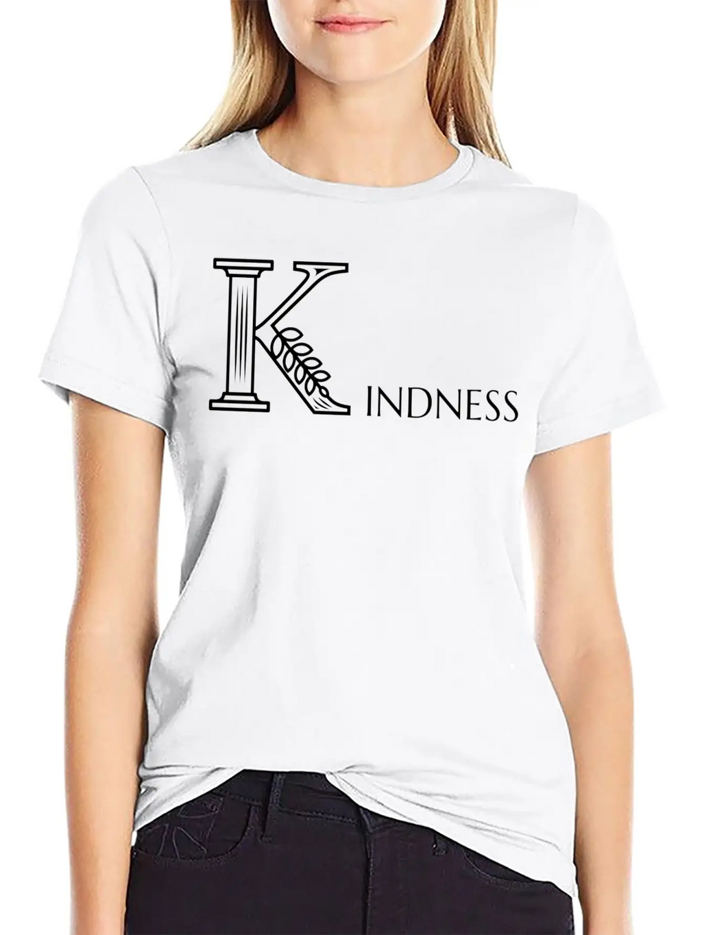 Kindness Casual Graphic T-Shirt – Simple And Comfortable Daily Wear