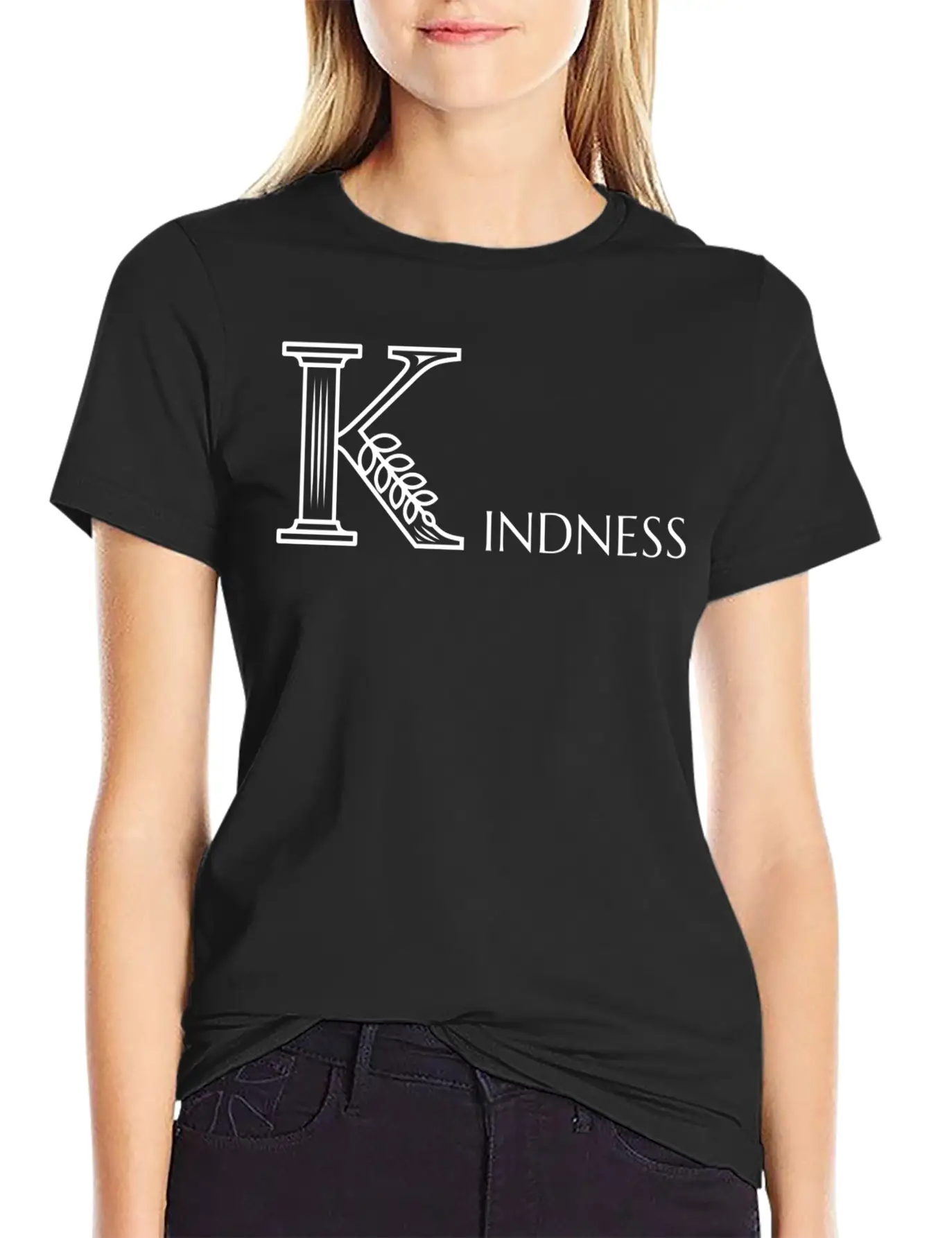Kindness Casual Graphic T-Shirt – Simple And Comfortable Daily Wear