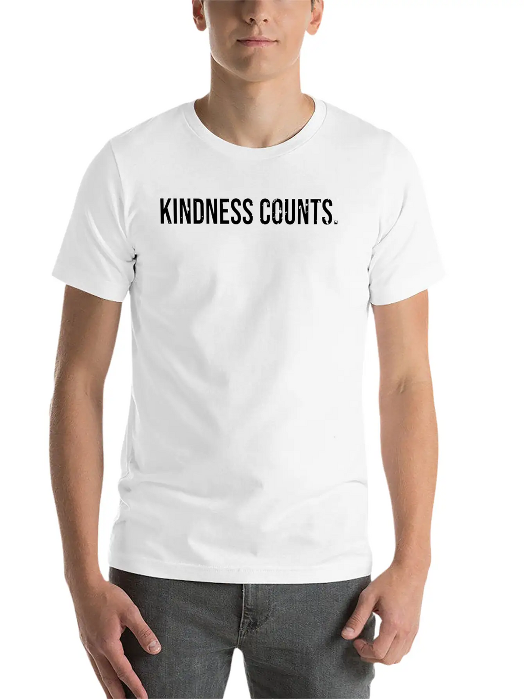 Kindness Counts Awesome Spreading Kindness Casual Graphic T-Shirt – Simple And Comfortable Daily Wear