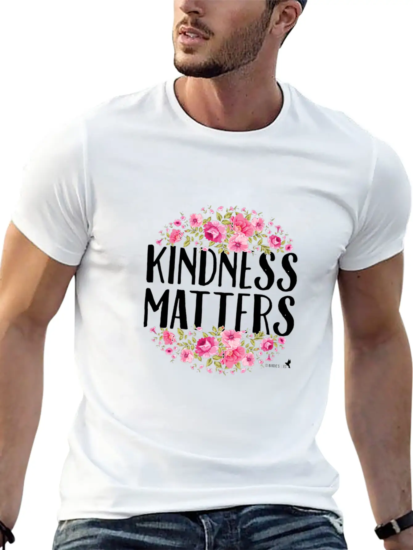 Kindness Design For Love Unity Compassion Unisex Casual T-Shirt – Clean Design For Daily Comfort