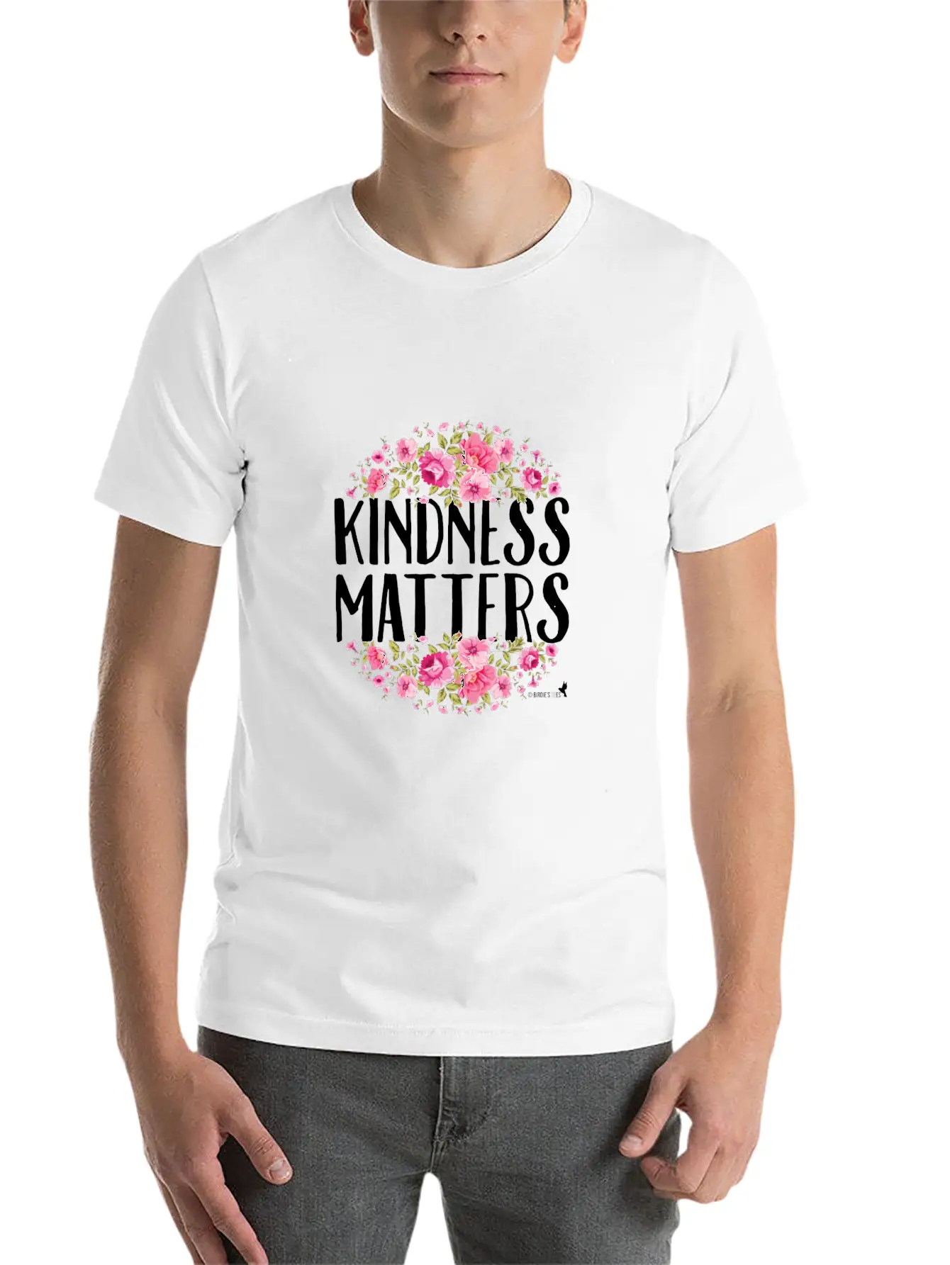 Kindness Design For Love Unity Compassion Unisex Casual T-Shirt – Clean Design For Daily Comfort