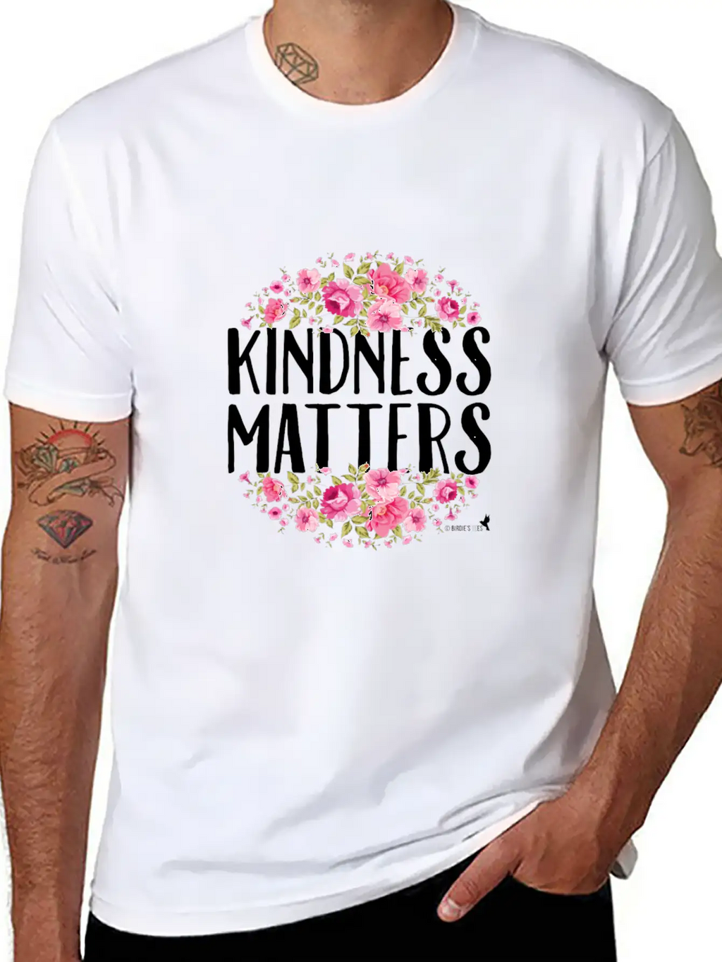 Kindness Design For Love Unity Compassion Unisex Casual T-Shirt – Clean Design For Daily Comfort