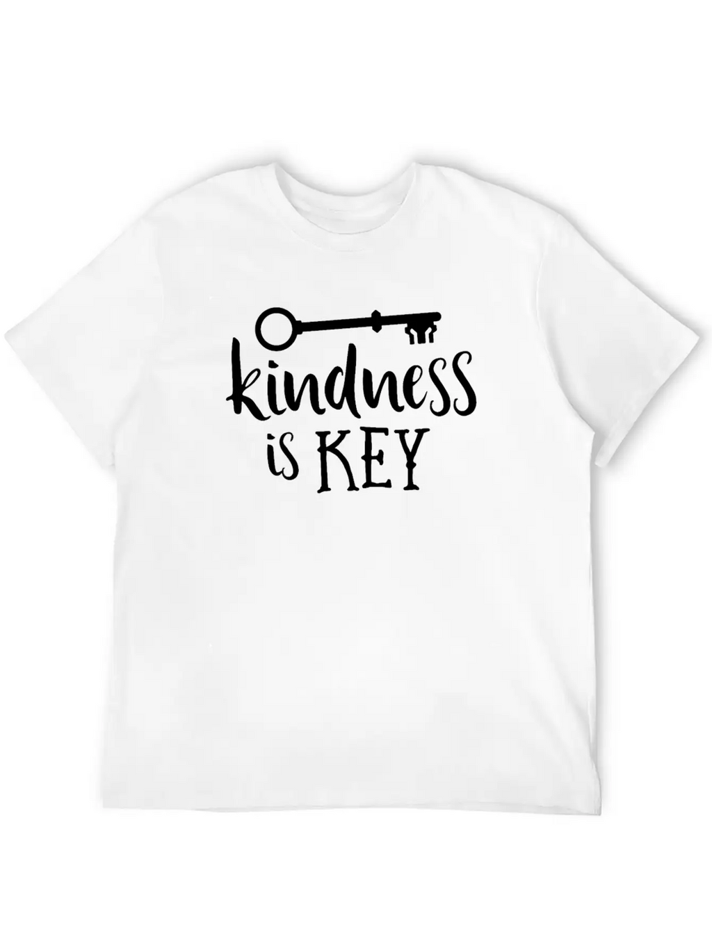 Kindness Is Key TShirt Teacher School Pun Kind Classic Fit Graphic Tee For Daily Comfort – Unisex Cotton Shirt