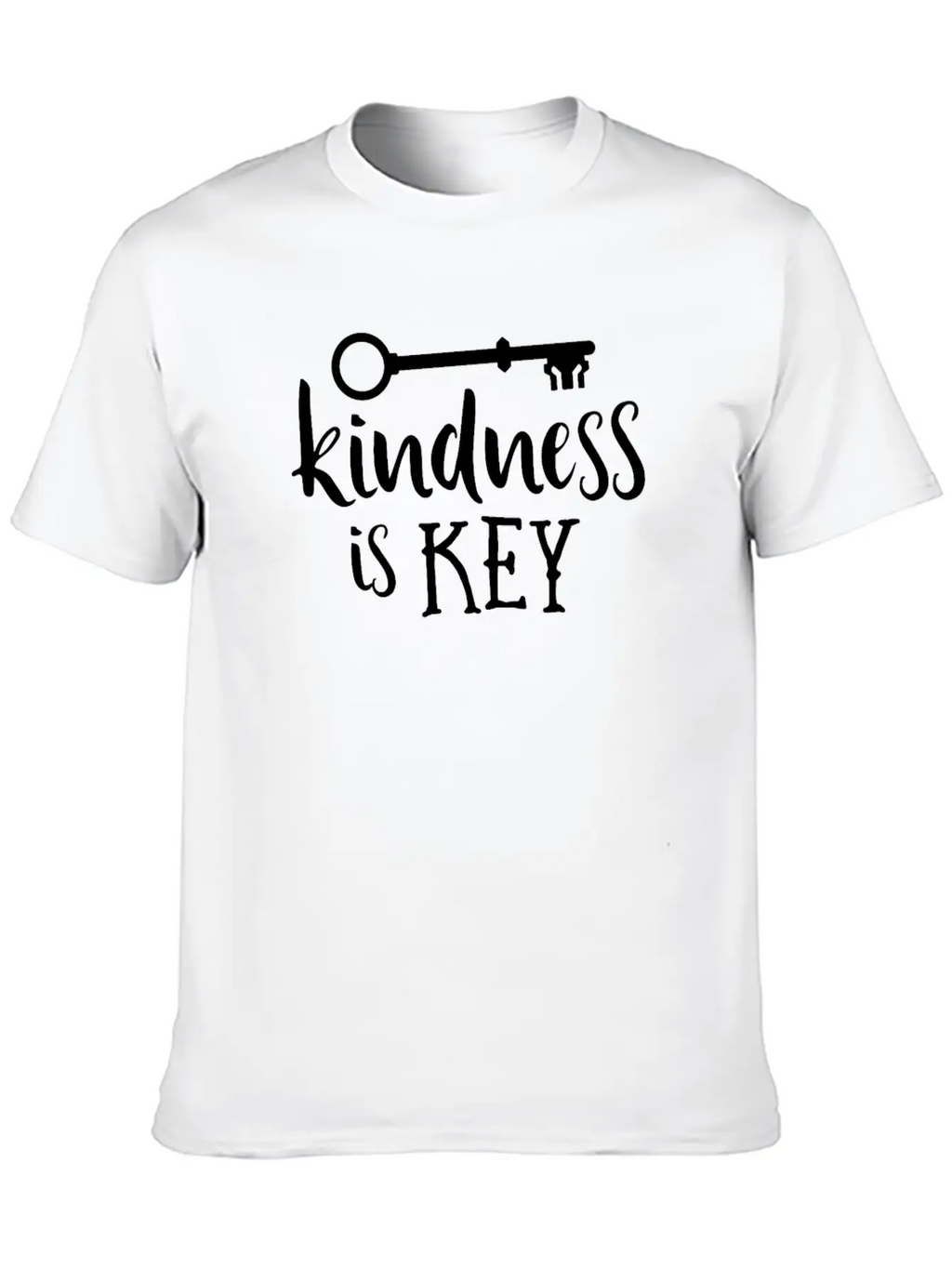 Kindness Is Key TShirt Teacher School Pun Kind Classic Fit Graphic Tee For Daily Comfort – Unisex Cotton Shirt