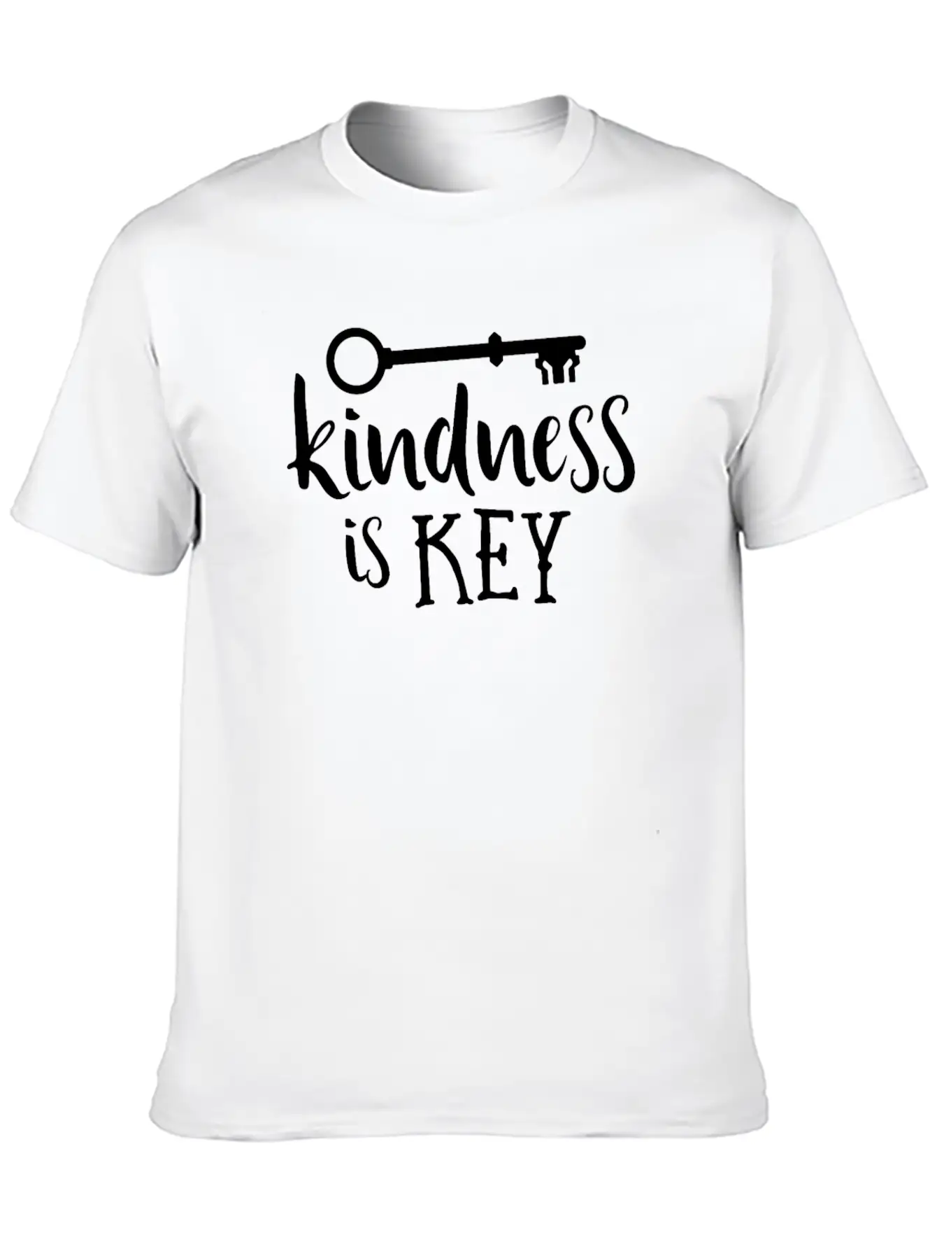 Kindness Is Key TShirt Teacher School Pun Kind Classic Fit Graphic Tee For Daily Comfort – Unisex Cotton Shirt