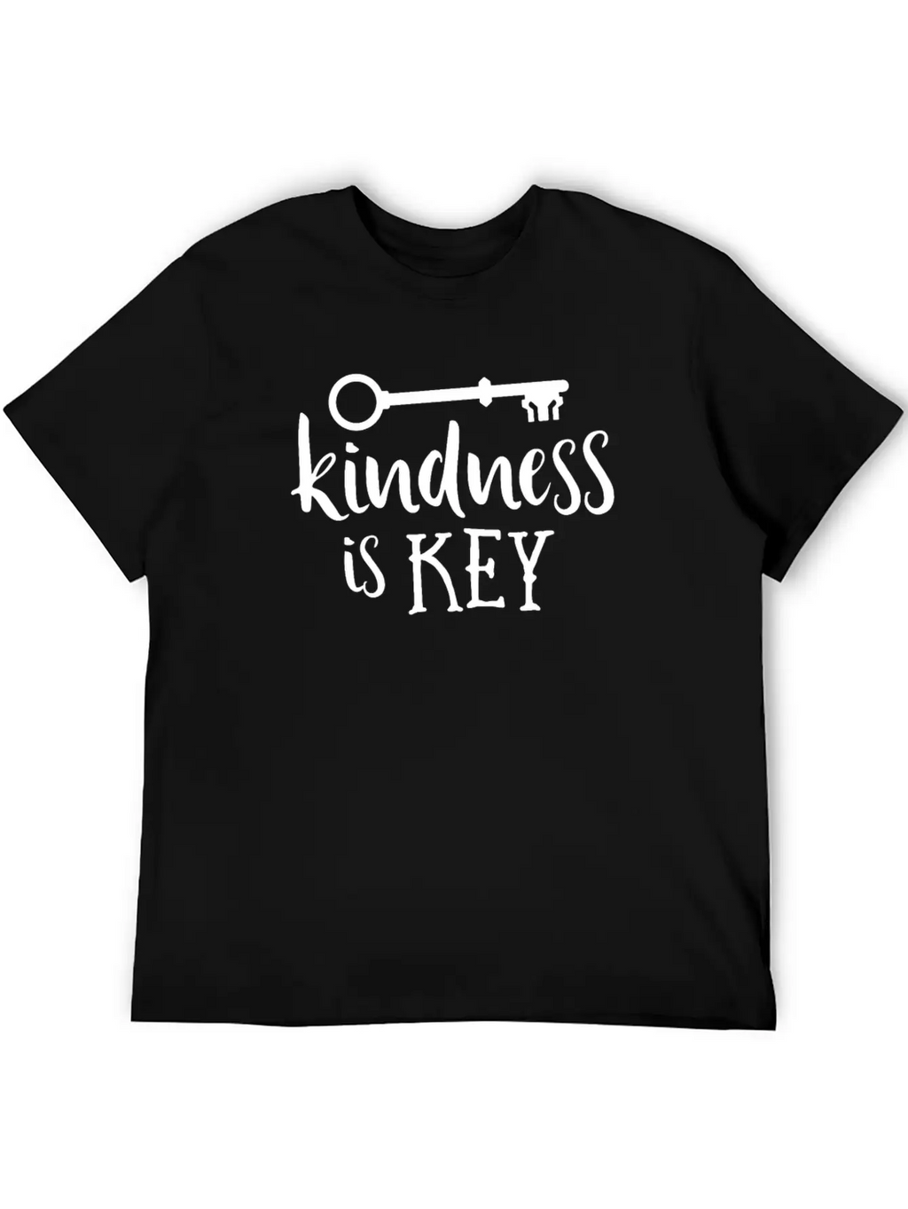Kindness Is Key TShirt Teacher School Pun Kind Classic Fit Graphic Tee For Daily Comfort – Unisex Cotton Shirt