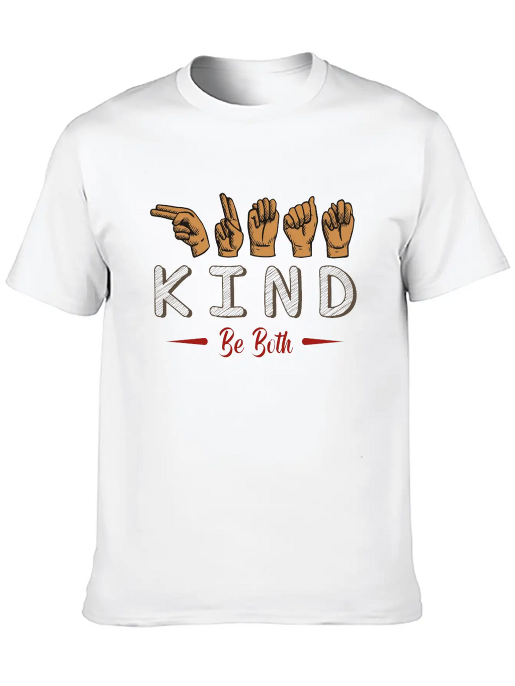 Kindness, Kindness Anti Bullying, Gesture Stylish Everyday T-Shirt – Unisex Basic Cotton Tee