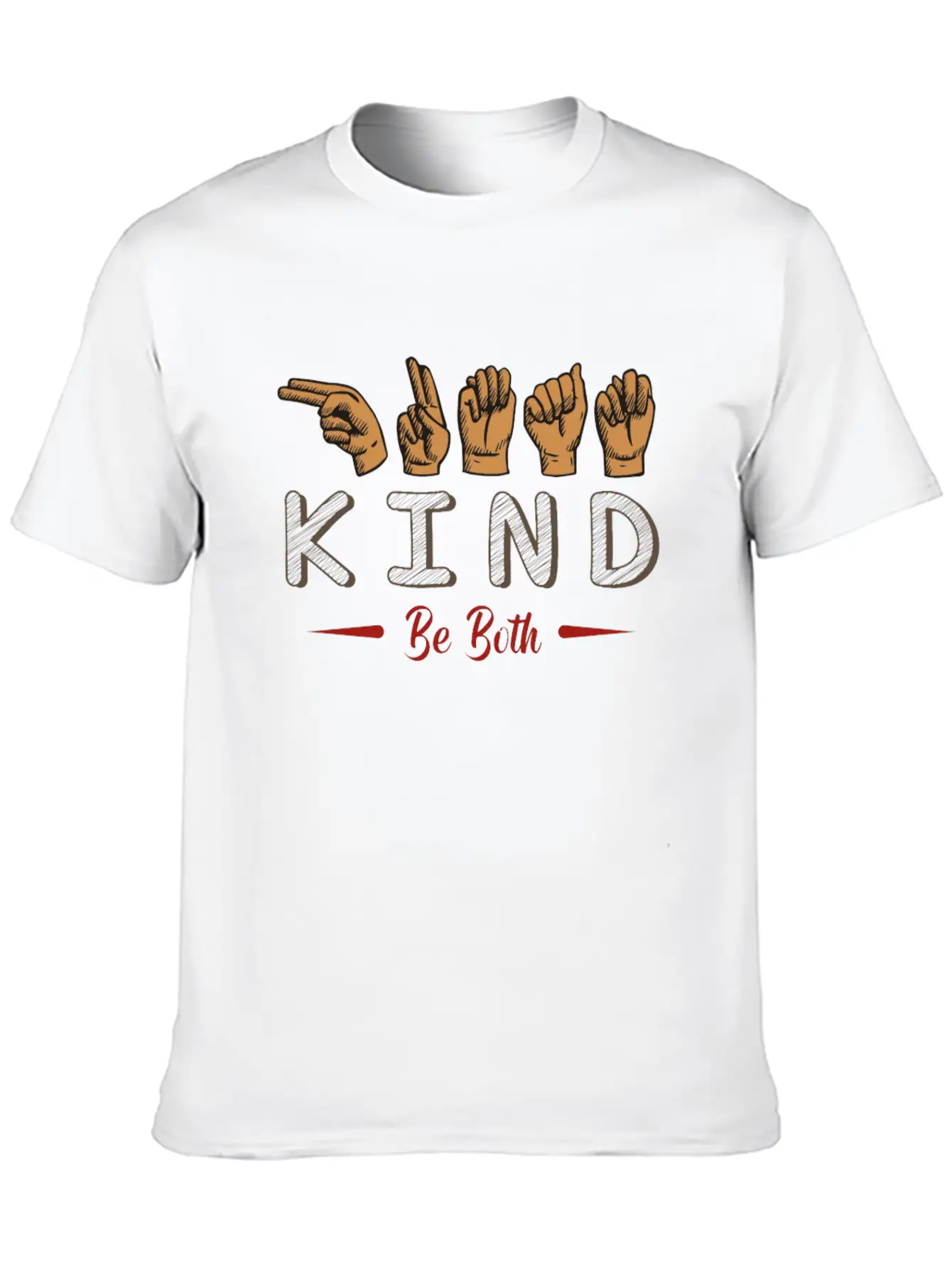Kindness, Kindness Anti Bullying, Gesture Stylish Everyday T-Shirt – Unisex Basic Cotton Tee