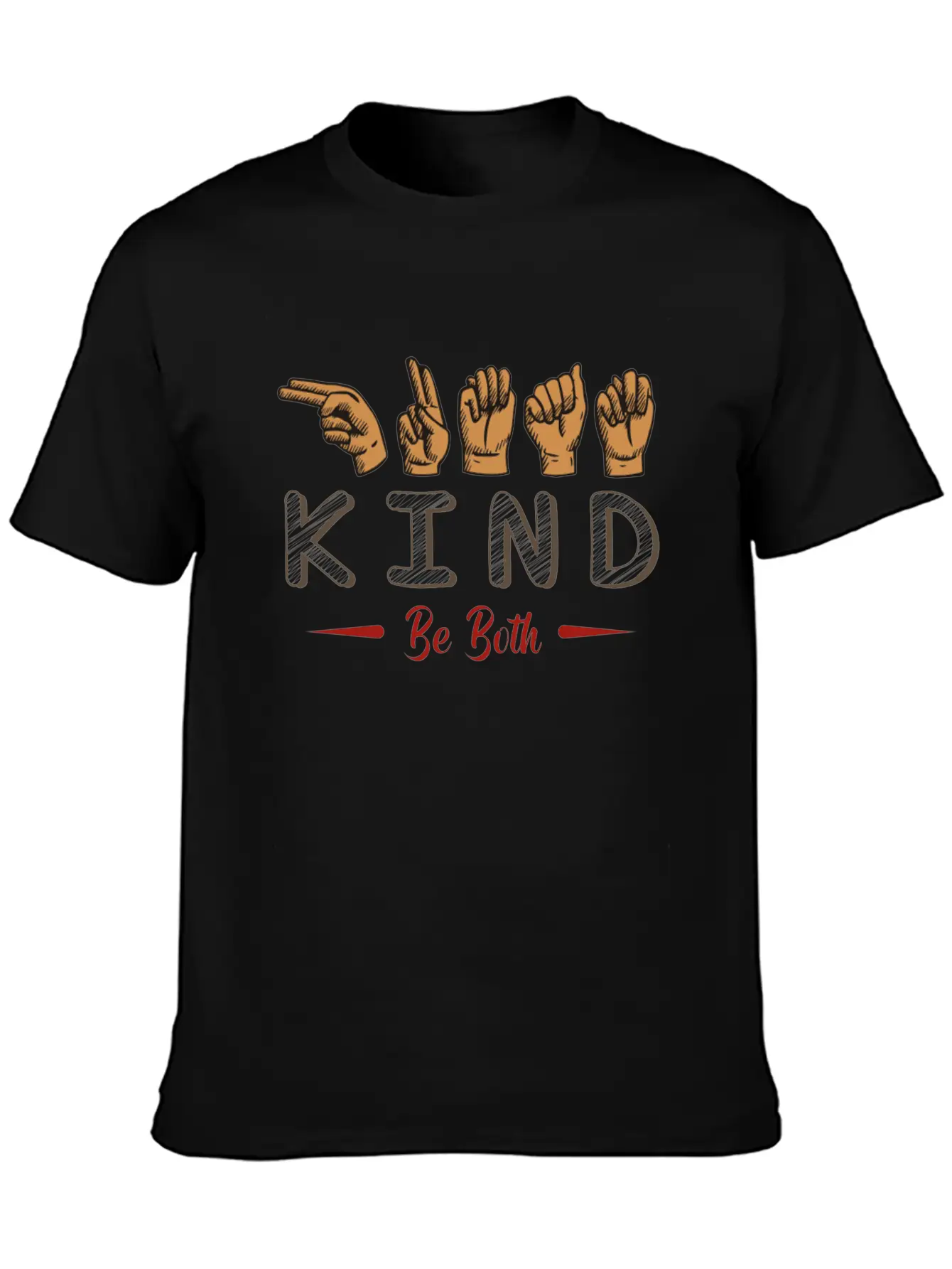 Kindness, Kindness Anti Bullying, Gesture Stylish Everyday T-Shirt – Unisex Basic Cotton Tee