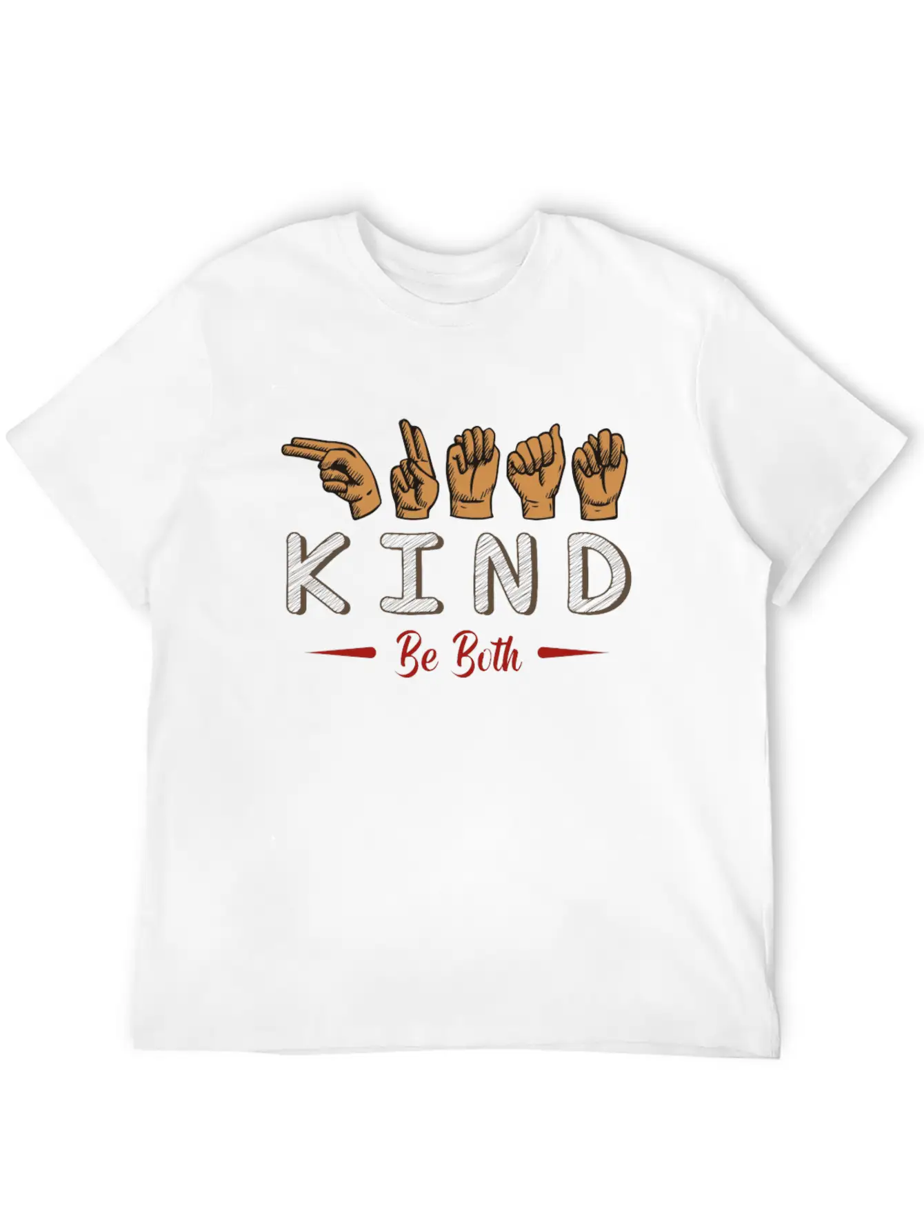 Kindness, Kindness Anti Bullying, Gesture Stylish Everyday T-Shirt – Unisex Basic Cotton Tee
