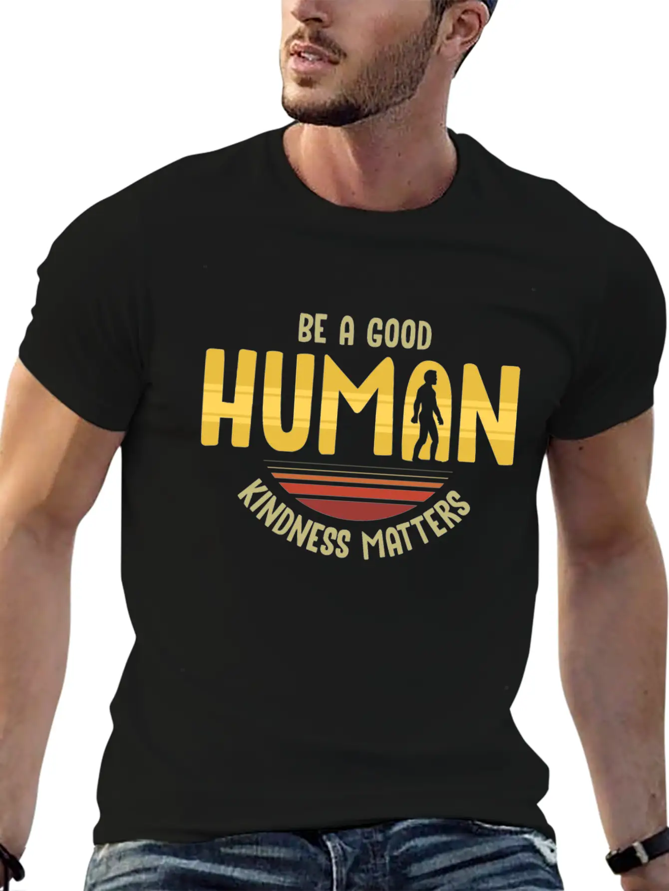 Kindness, Kindness Heart, Gesture Unisex Casual T-Shirt – Clean Design For Daily Comfort