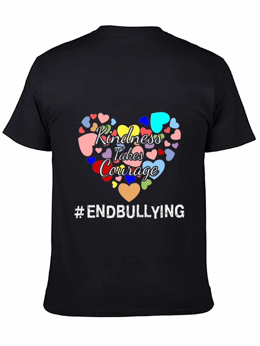 Kindness Takes Courage Anti-bullying Unity Day Tee Essential Cotton Tee For Daily Outfits – Unisex Style