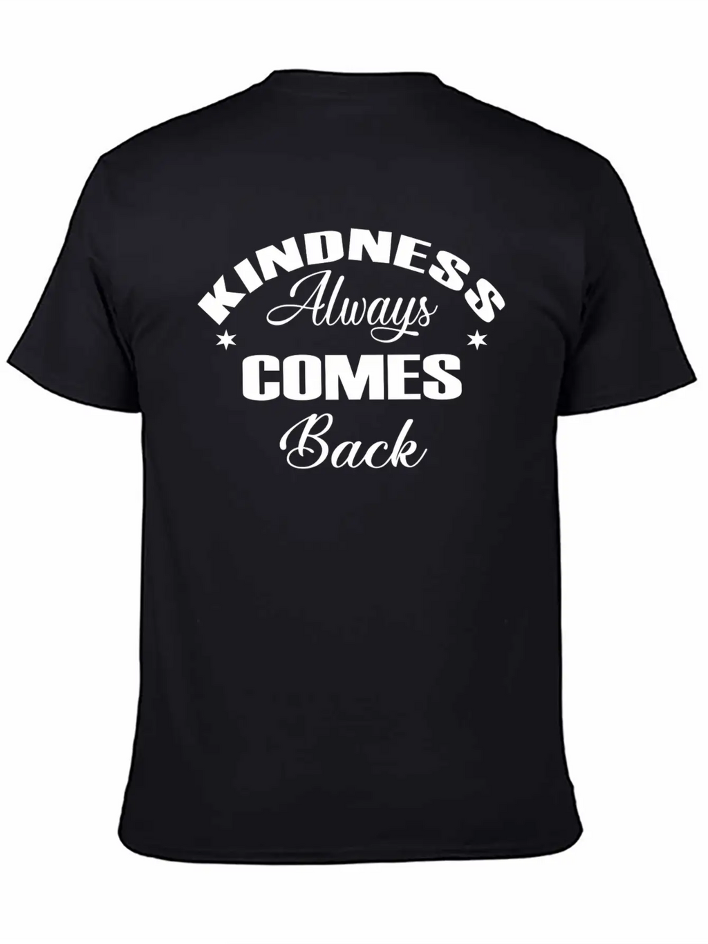 Kindness Unisex Short Sleeve Soft Cotton T-Shirt – Casual Everyday Wear