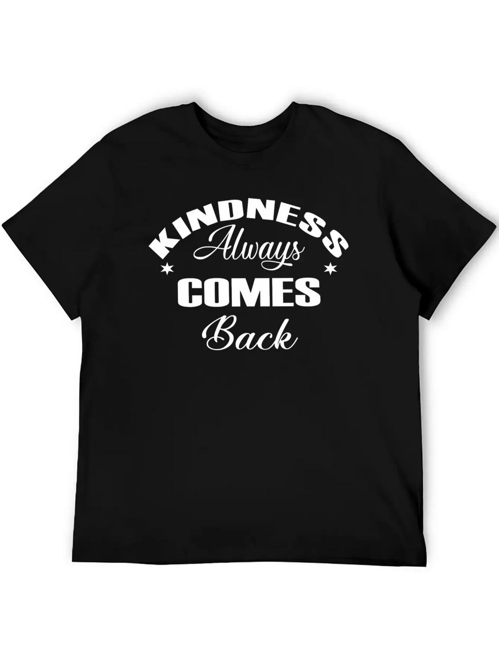Kindness Unisex Short Sleeve Soft Cotton T-Shirt – Casual Everyday Wear