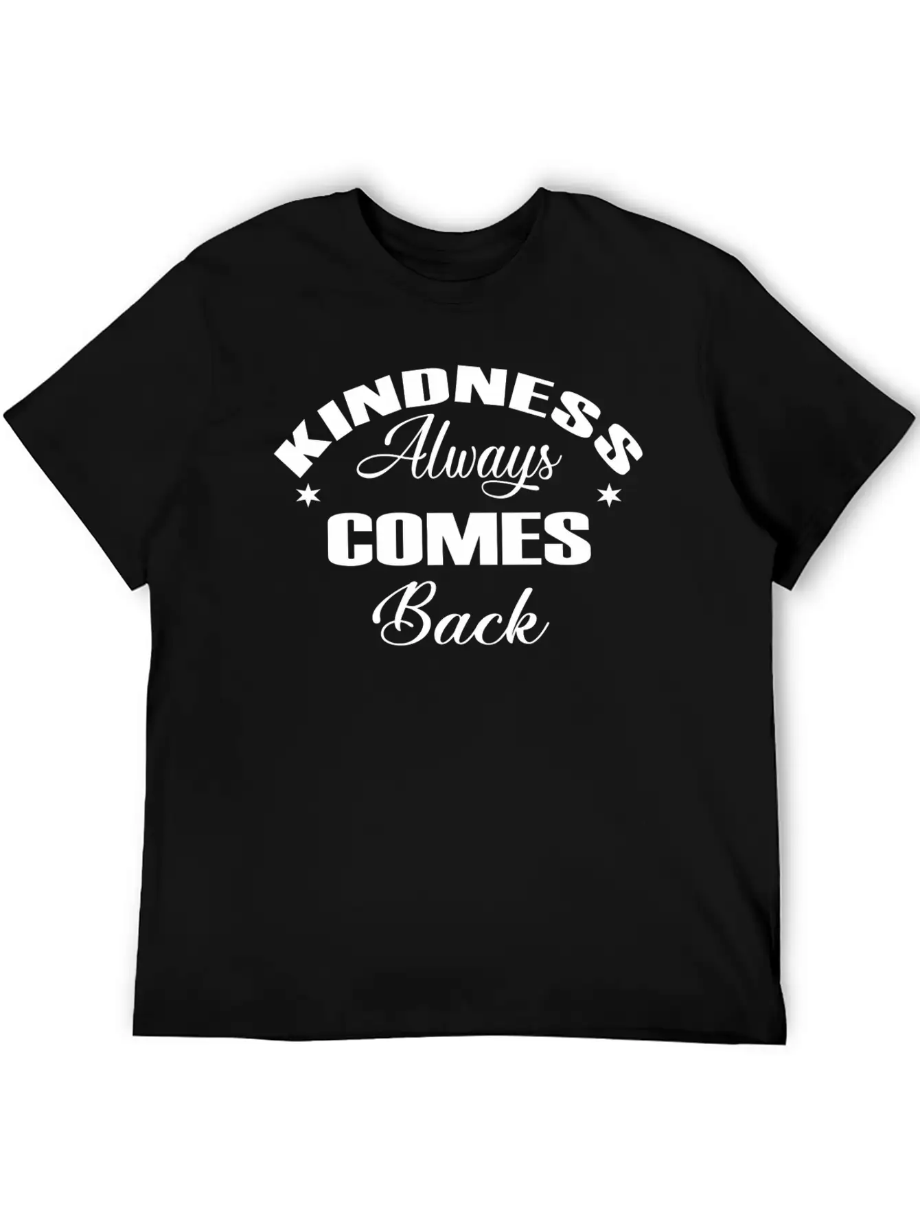 Kindness Unisex Short Sleeve Soft Cotton T-Shirt – Casual Everyday Wear