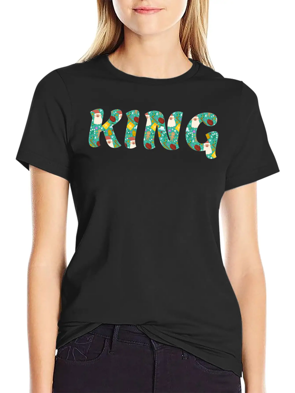 KING Classic Fit Graphic Tee For Daily Comfort – Unisex Cotton Shirt