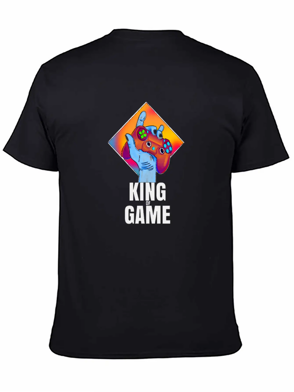 King Of Game Unisex Casual T-Shirt – Clean Design For Daily Comfort