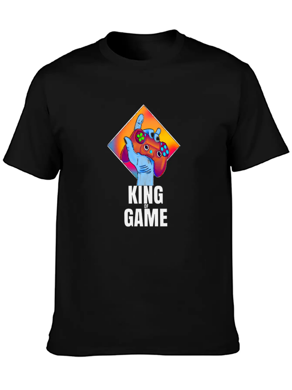 King Of Game Unisex Casual T-Shirt – Clean Design For Daily Comfort