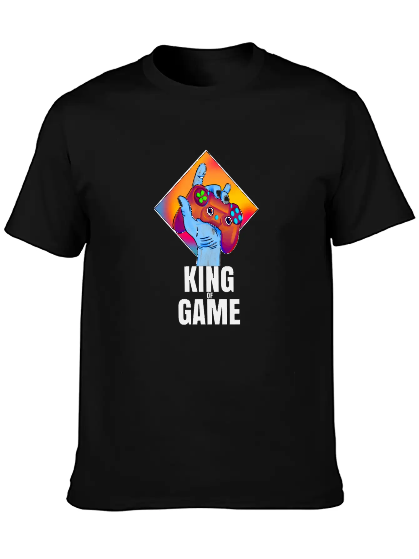 King Of Game Unisex Casual T-Shirt – Clean Design For Daily Comfort