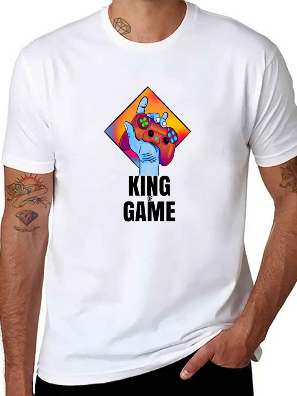 King Of Game Unisex Casual T-Shirt – Clean Design For Daily Comfort