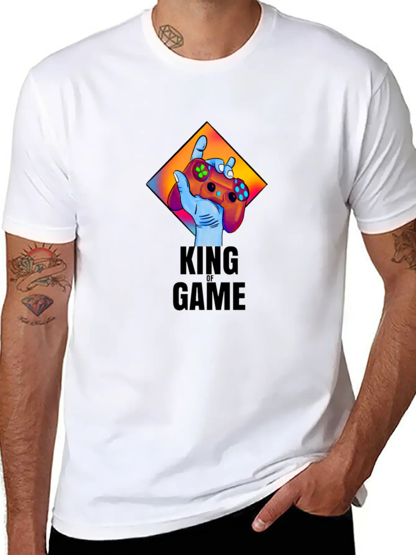 King Of Game Unisex Casual T-Shirt – Clean Design For Daily Comfort