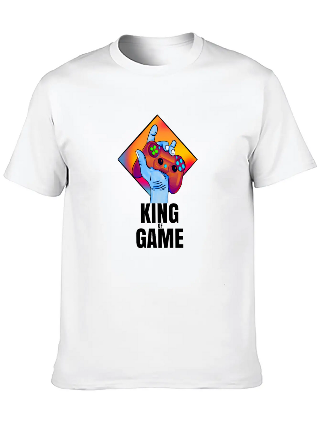 King Of Game Unisex Casual T-Shirt – Clean Design For Daily Comfort