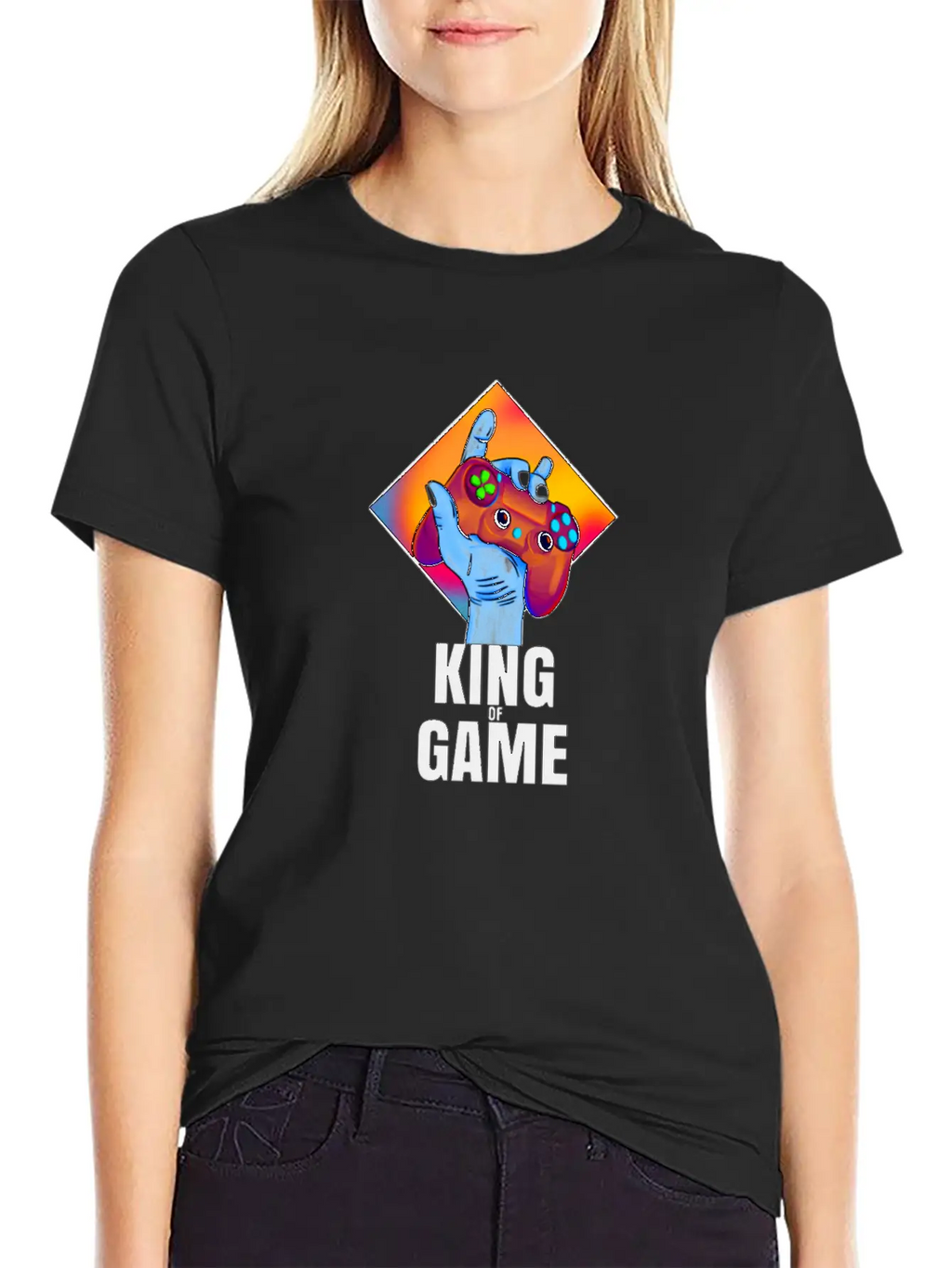 King Of Game Unisex Casual T-Shirt – Clean Design For Daily Comfort
