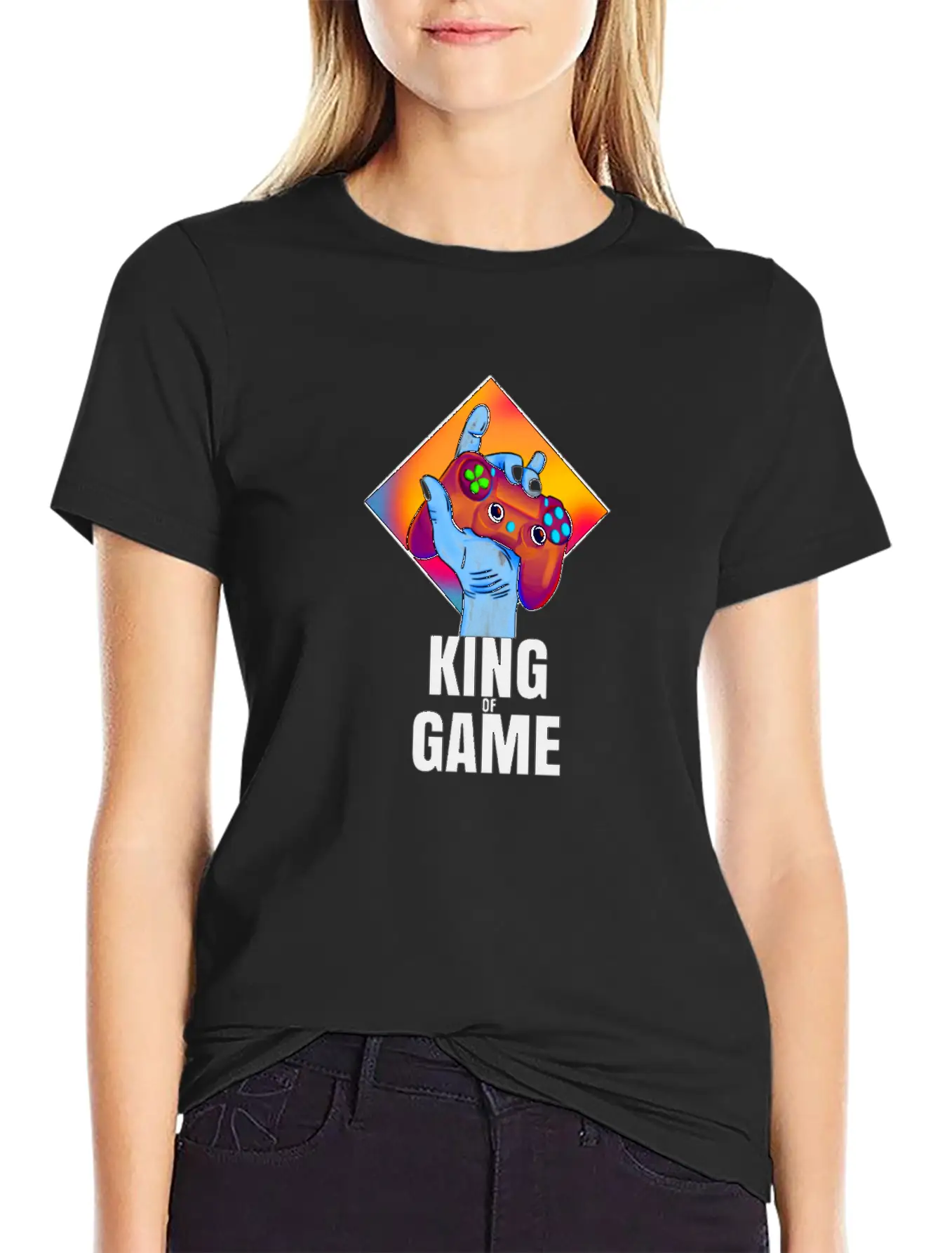 King Of Game Unisex Casual T-Shirt – Clean Design For Daily Comfort