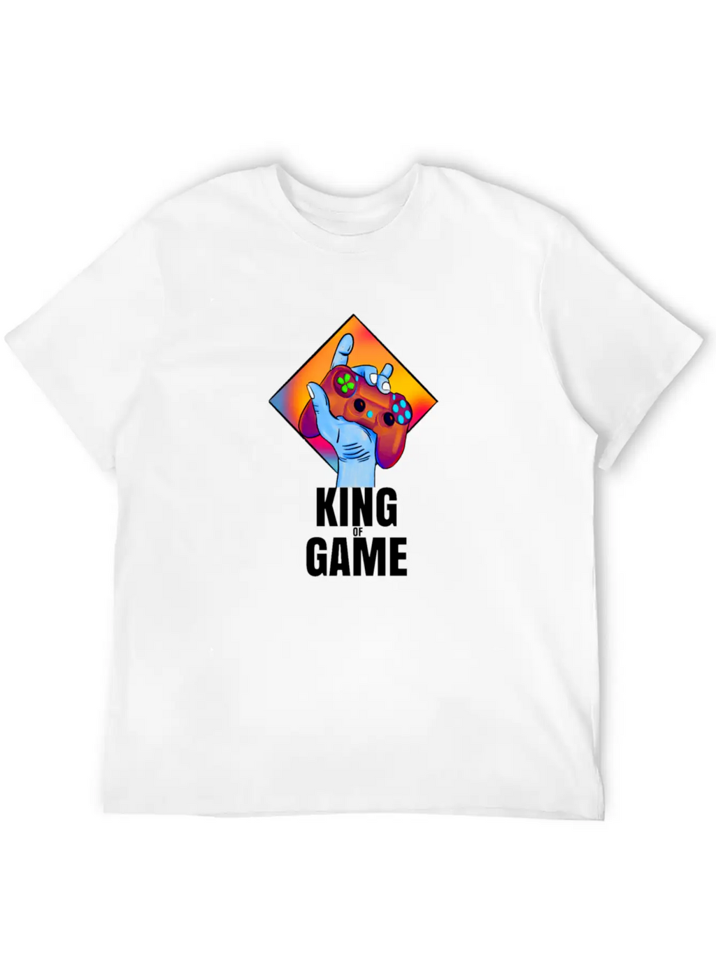 King Of Game Unisex Casual T-Shirt – Clean Design For Daily Comfort