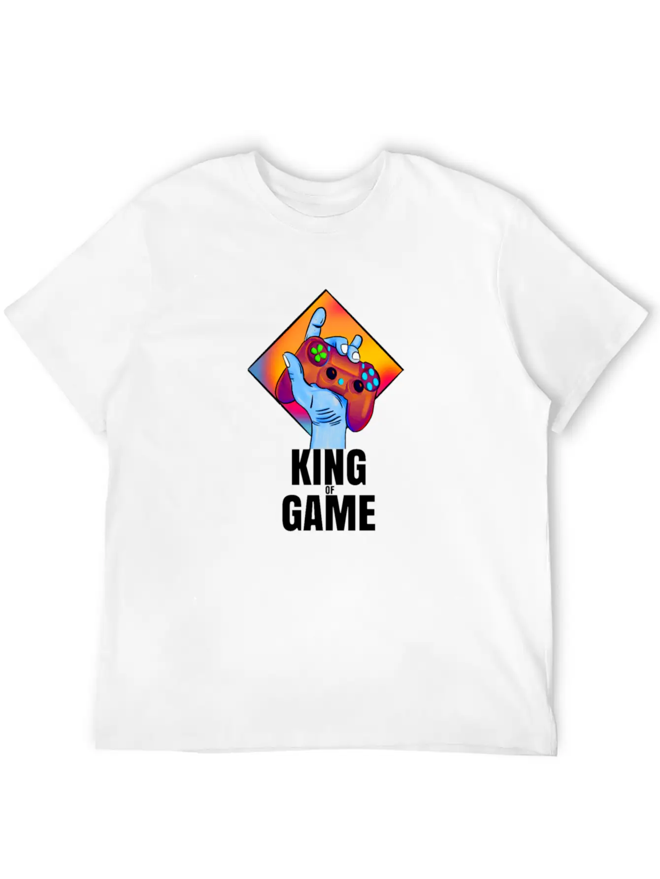 King Of Game Unisex Casual T-Shirt – Clean Design For Daily Comfort