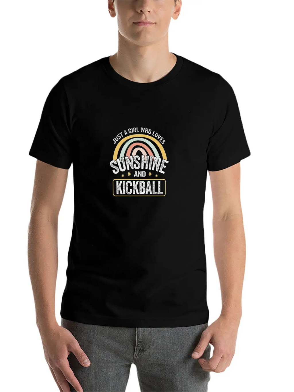 King Of Kickball Game Kids League Team Design Essential Cotton Tee For Daily Outfits – Unisex Style