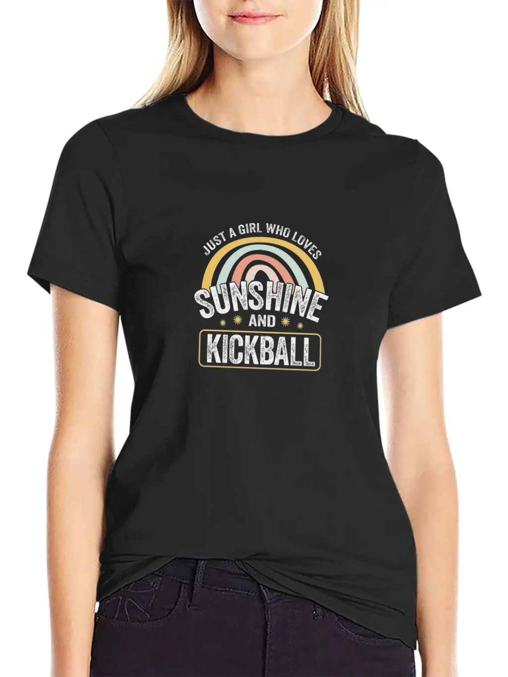King Of Kickball Game Kids League Team Design Essential Cotton Tee For Daily Outfits – Unisex Style