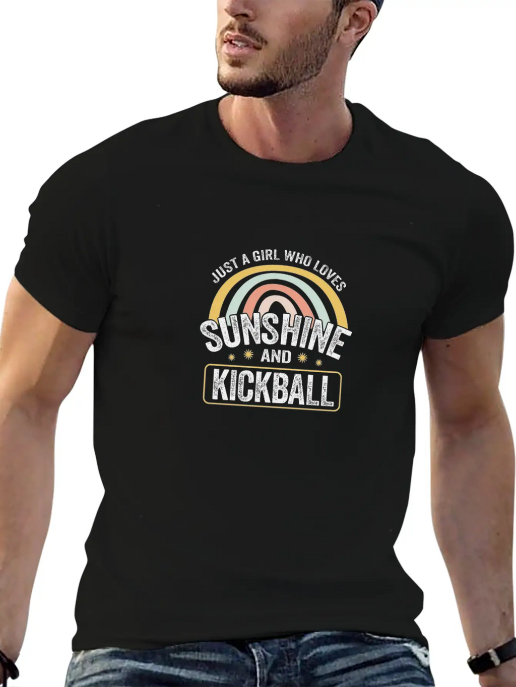 King Of Kickball Game Kids League Team Design Essential Cotton Tee For Daily Outfits – Unisex Style