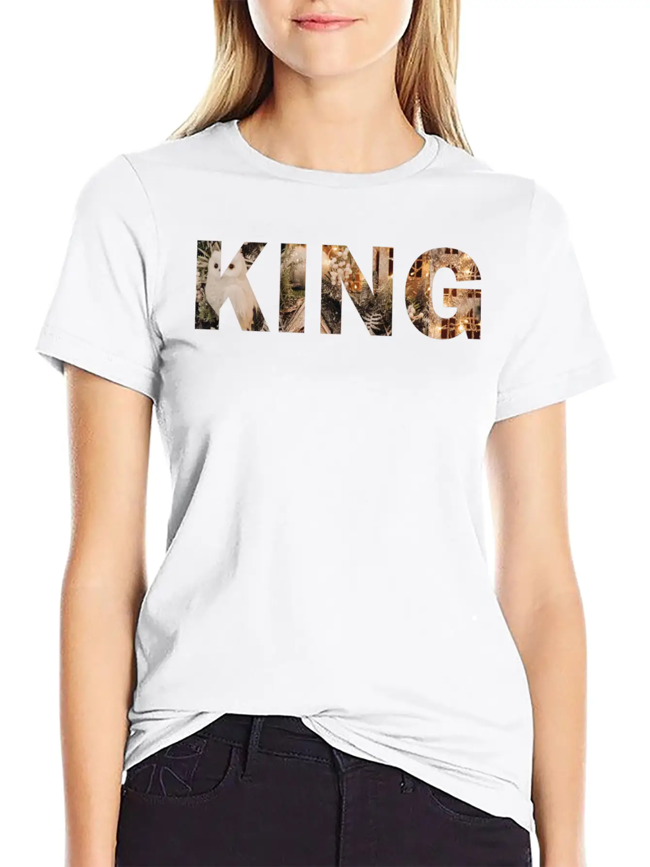 KING Unisex Casual T-Shirt – Clean Design For Daily Comfort