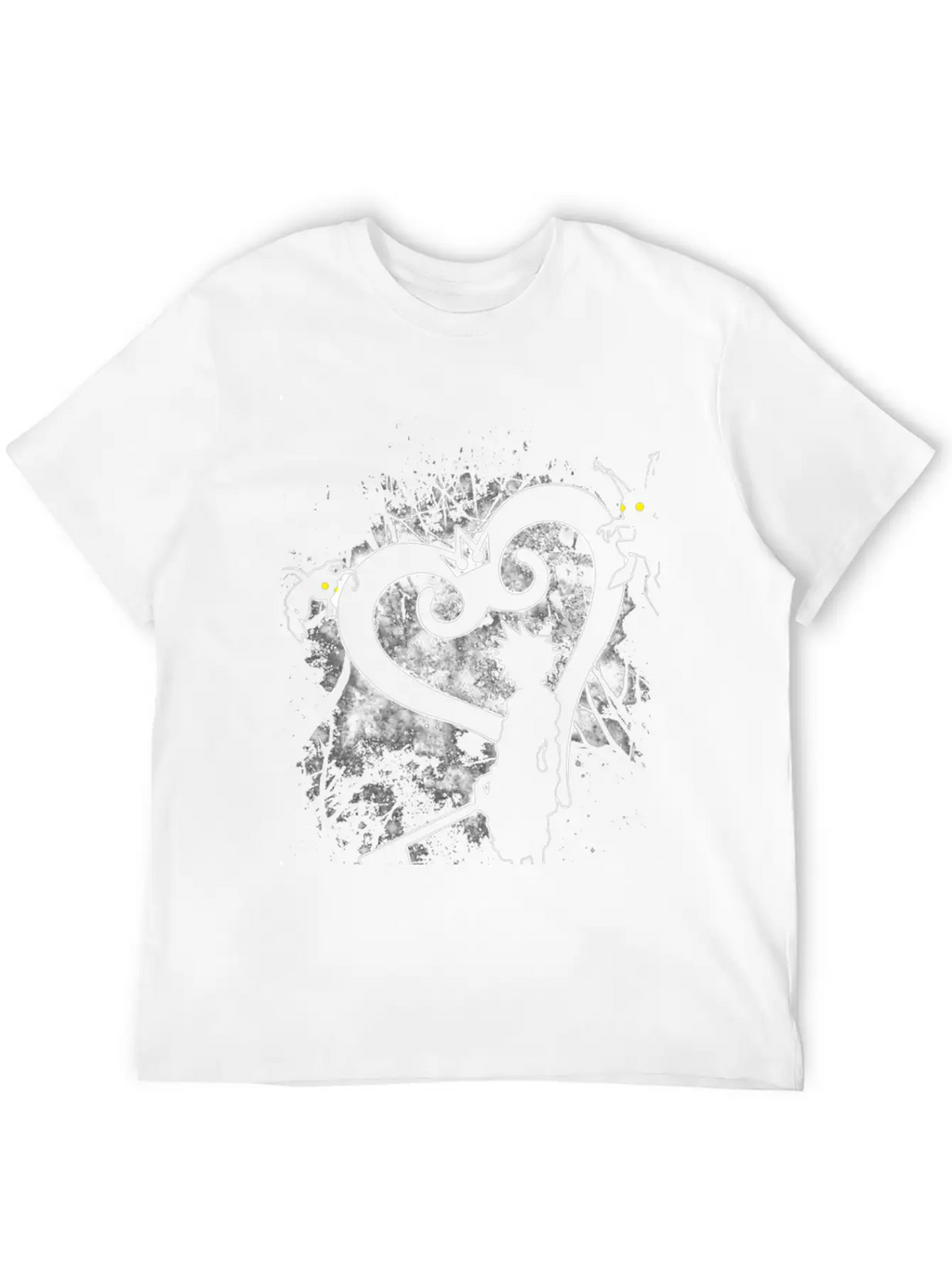 Kingdom Hearts Fan T-shirt Casual Graphic T-Shirt – Simple And Comfortable Daily Wear