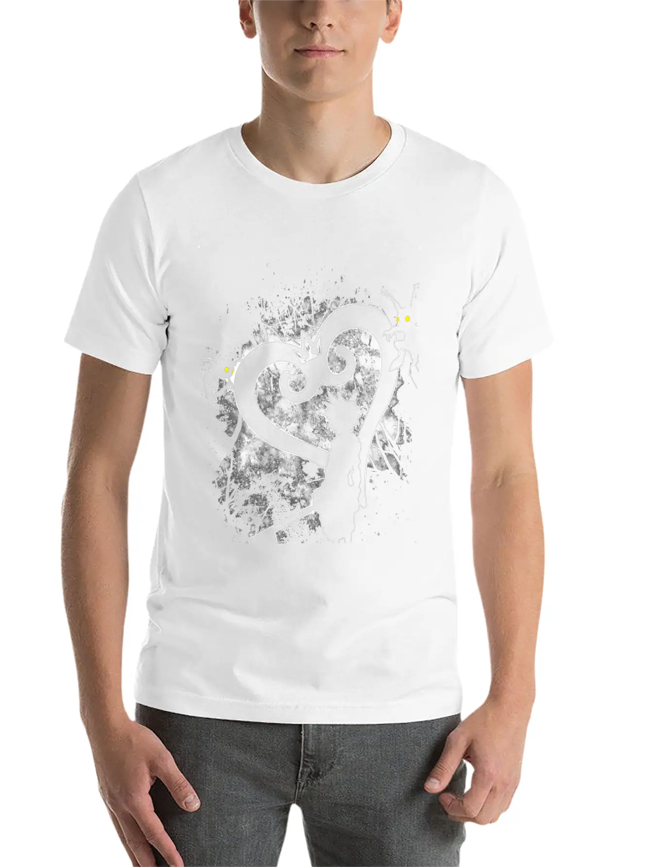 Kingdom Hearts Fan T-shirt Casual Graphic T-Shirt – Simple And Comfortable Daily Wear