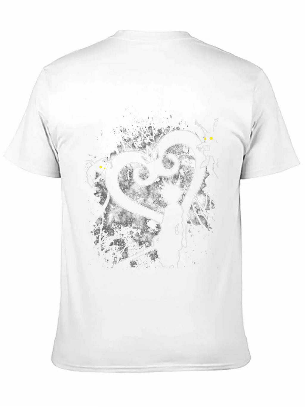 Kingdom Hearts Fan T-shirt Casual Graphic T-Shirt – Simple And Comfortable Daily Wear