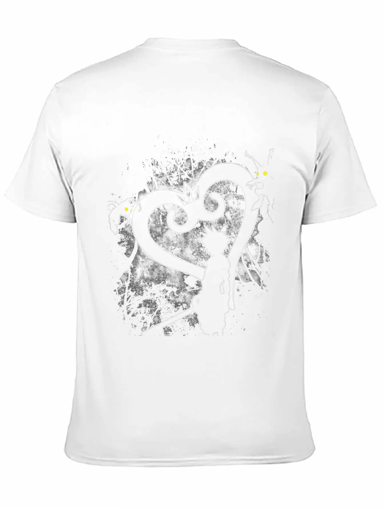 Kingdom Hearts Fan T-shirt Casual Graphic T-Shirt – Simple And Comfortable Daily Wear